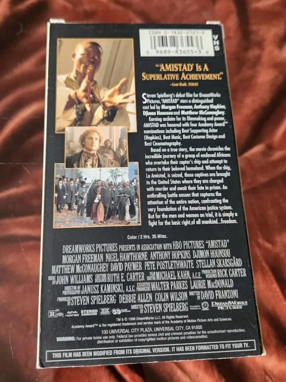 Amistad - 1998 - VHS movie